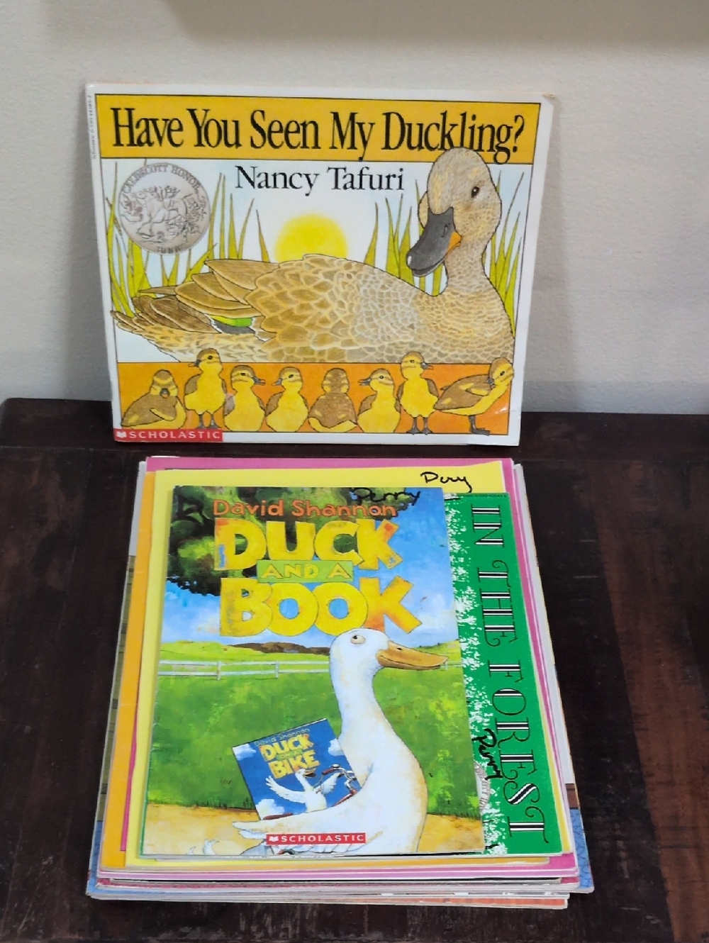 Scholastic Vintage Children's Lot of 13 Fiction Picture Books Misc. Authors